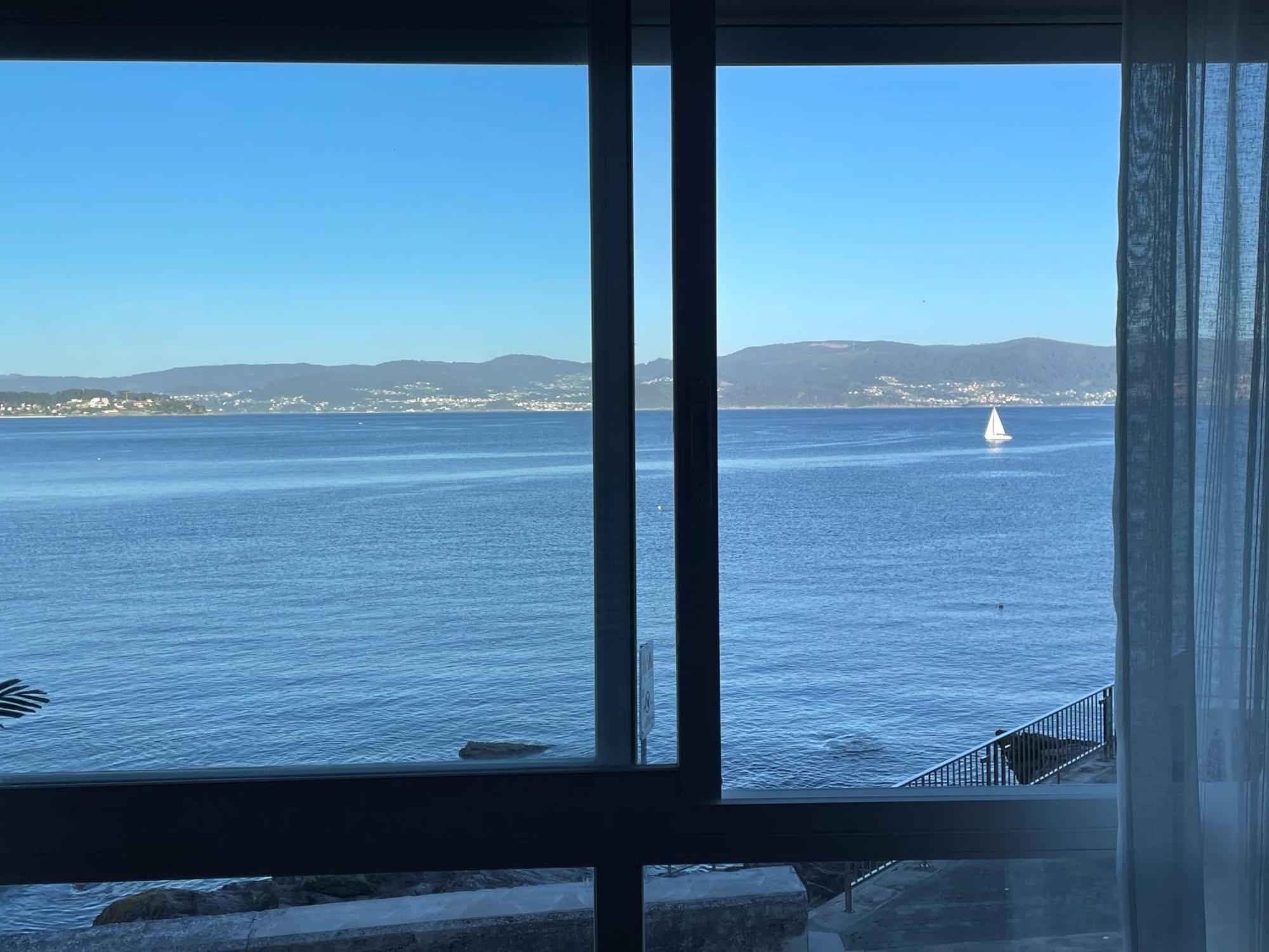 Ferienwohnung Piso Vacaciones En El Mar Sanxenxo Exterior foto